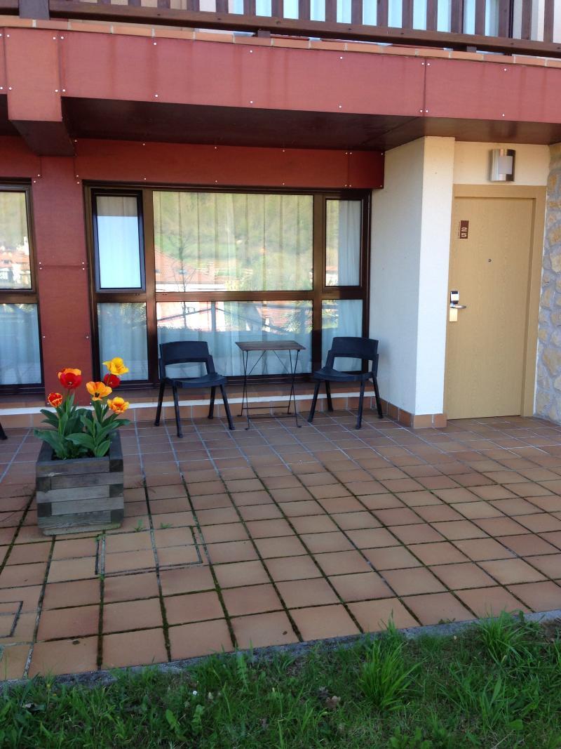 Apartamentos Aldea Del Puente Onís Esterno foto